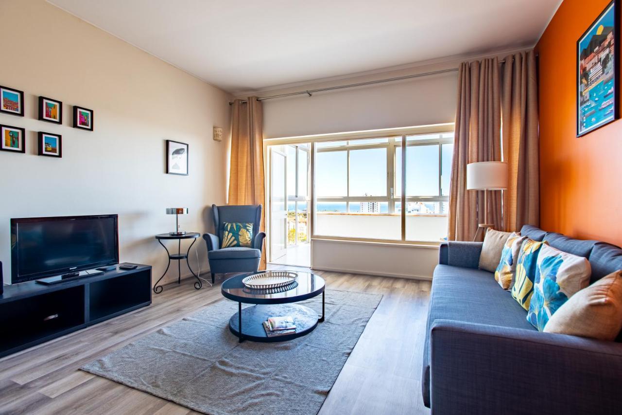 Amazing Sea View Apt With Pool Cascais - Atjoanas Esterno foto
