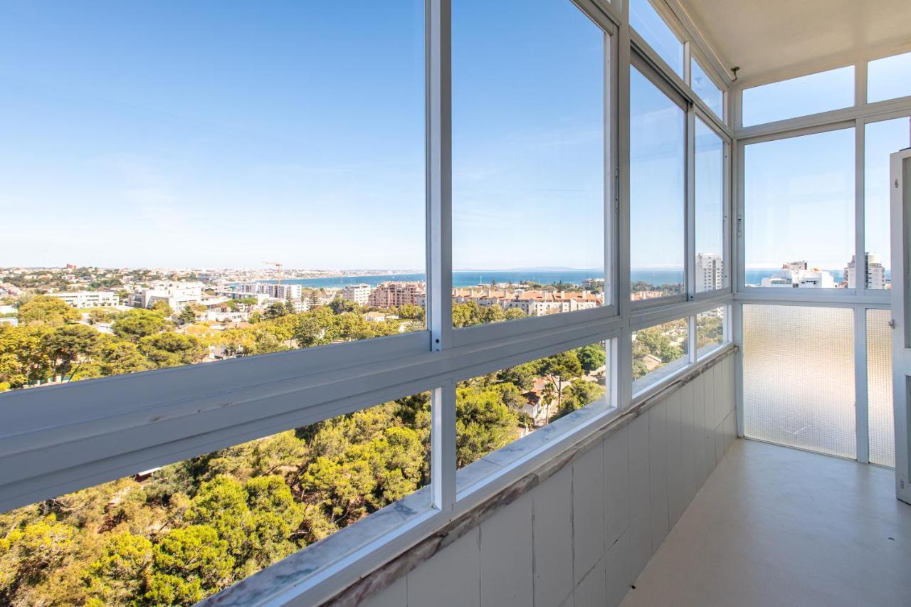 Amazing Sea View Apt With Pool Cascais - Atjoanas Esterno foto