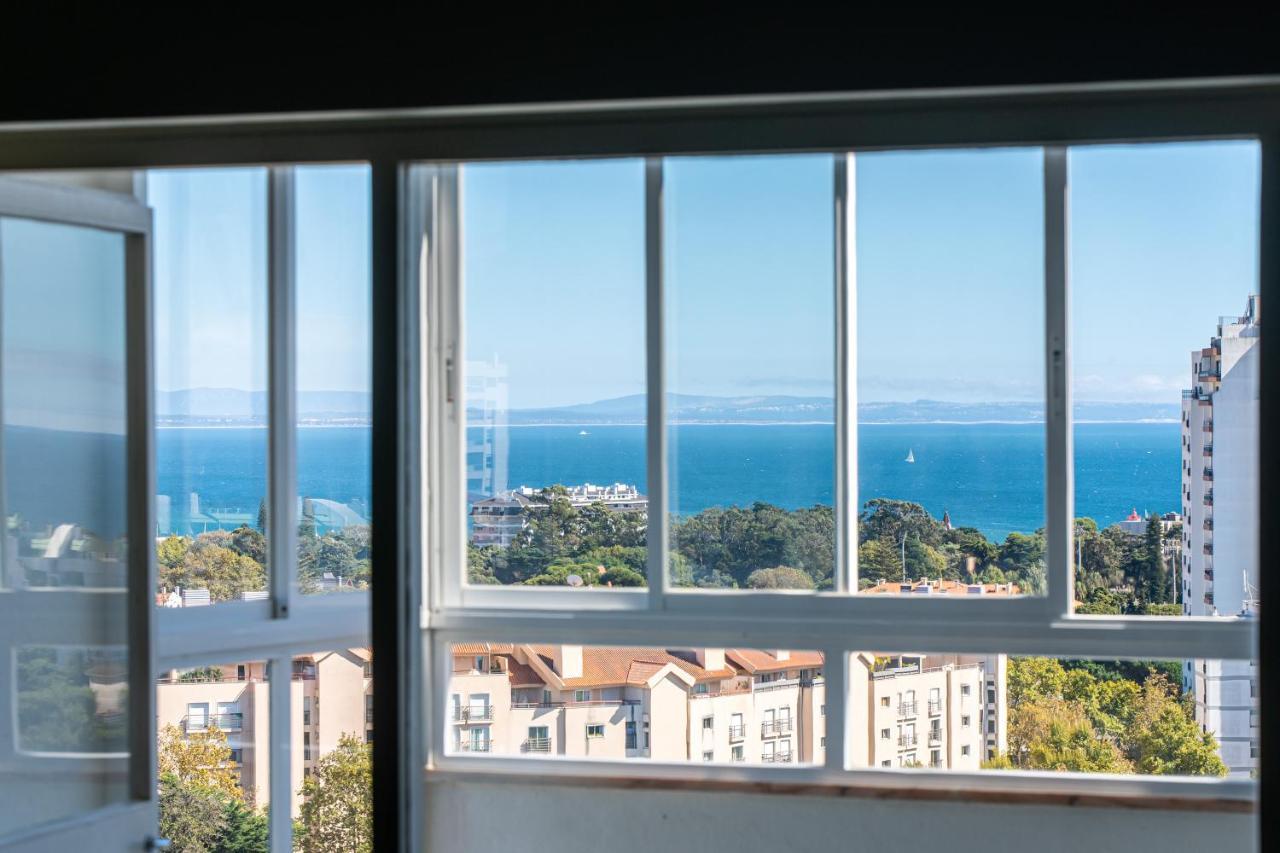 Amazing Sea View Apt With Pool Cascais - Atjoanas Esterno foto