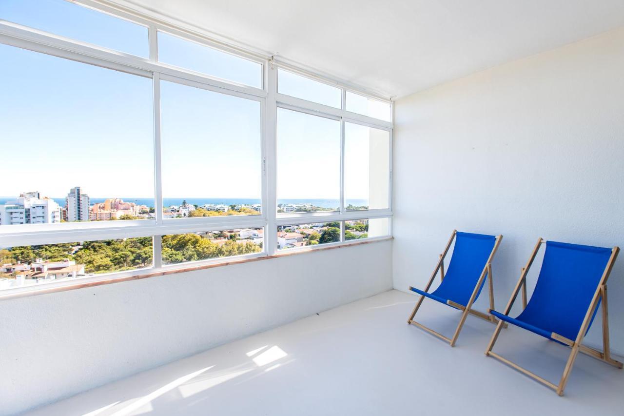 Amazing Sea View Apt With Pool Cascais - Atjoanas Esterno foto
