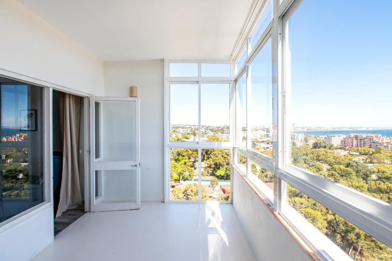 Amazing Sea View Apt With Pool Cascais - Atjoanas Esterno foto