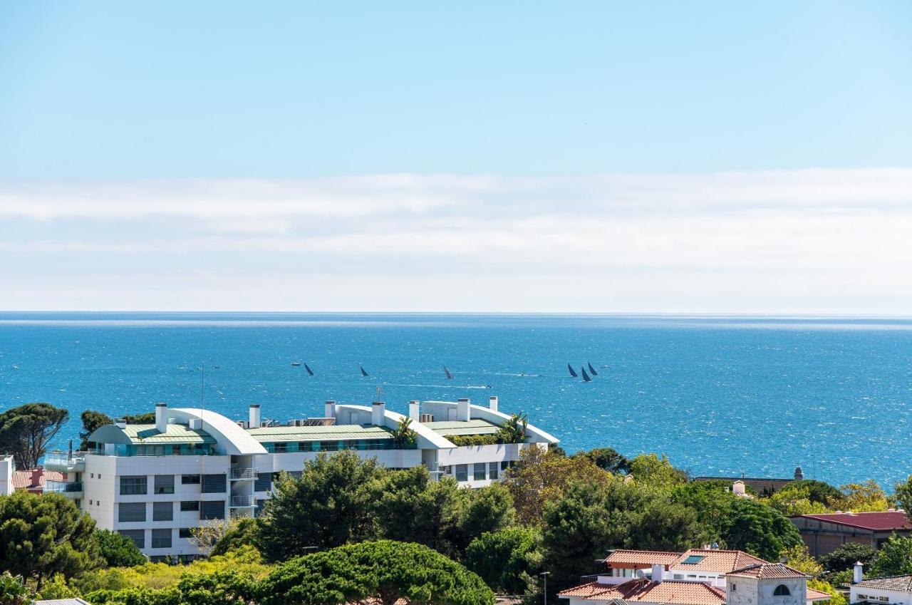 Amazing Sea View Apt With Pool Cascais - Atjoanas Esterno foto