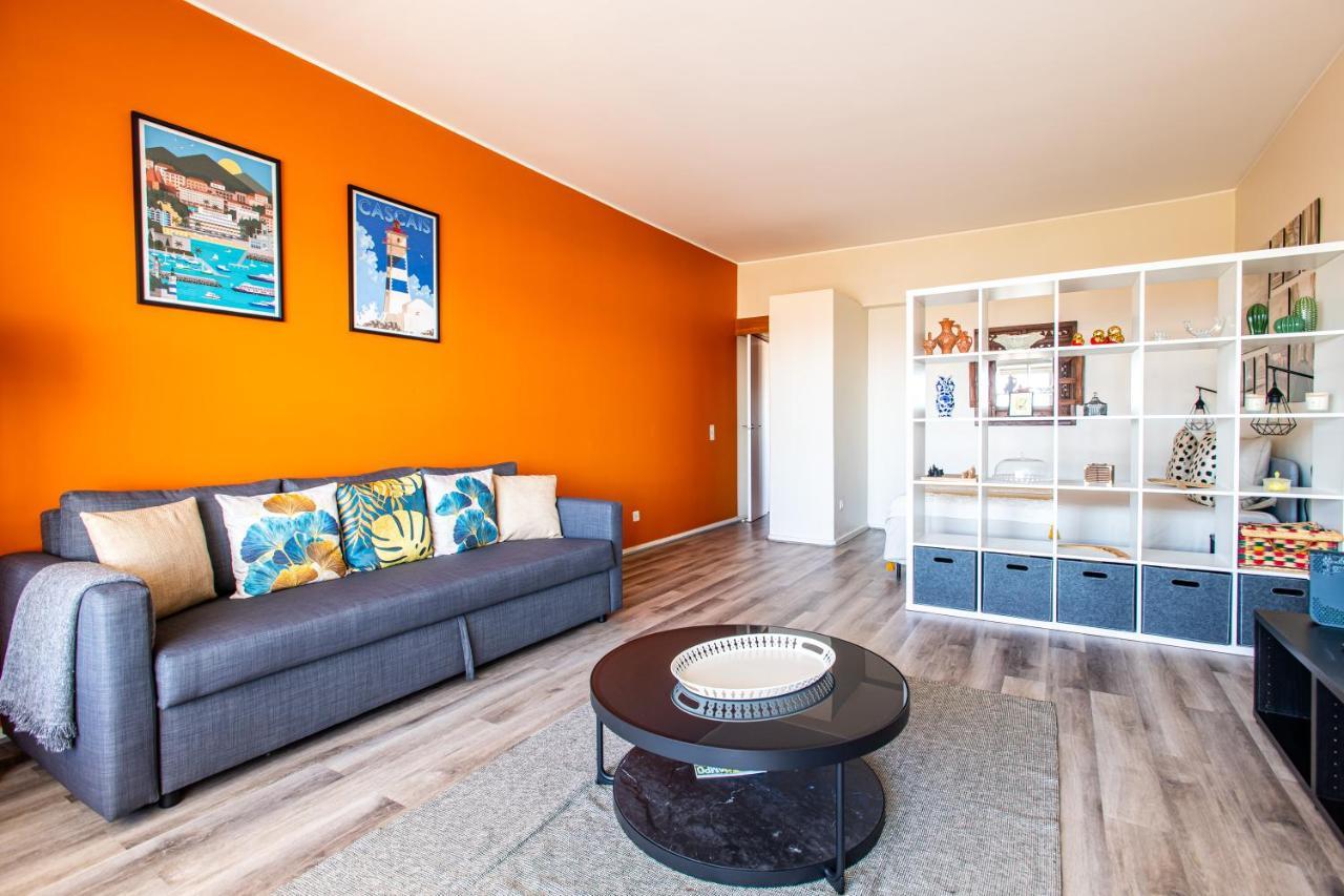 Amazing Sea View Apt With Pool Cascais - Atjoanas Esterno foto